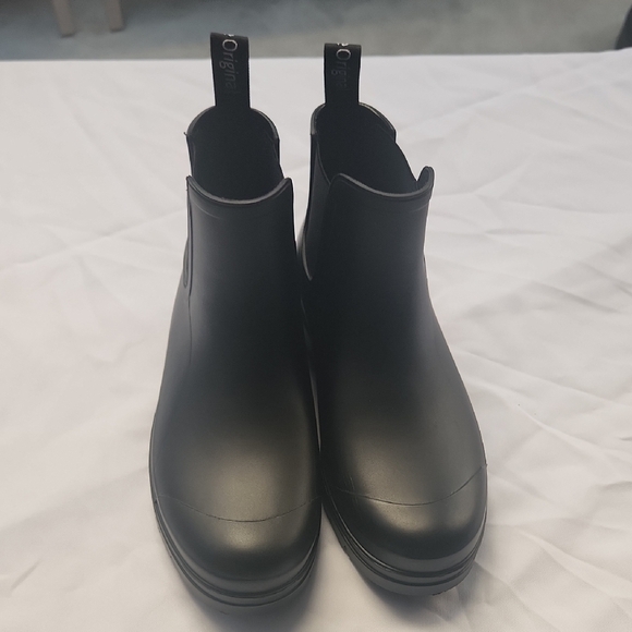 Planone Rain Black Chelsea Boots - Picture 1 of 7